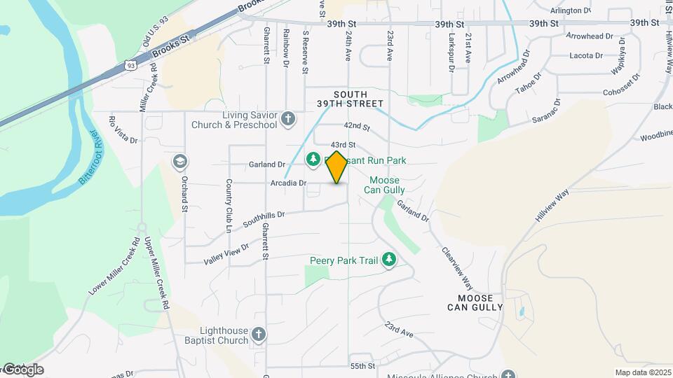 2405 Arcadia Dr Map and Location Details