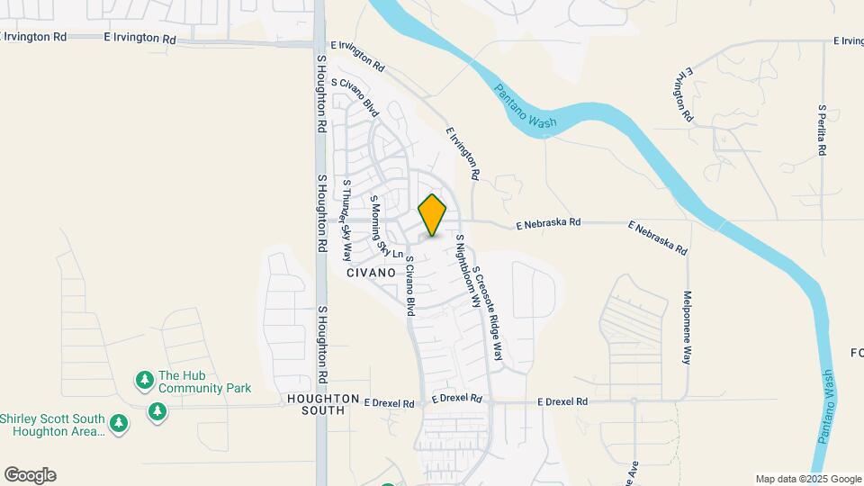 5321 S Rust Ln Map and Location Details