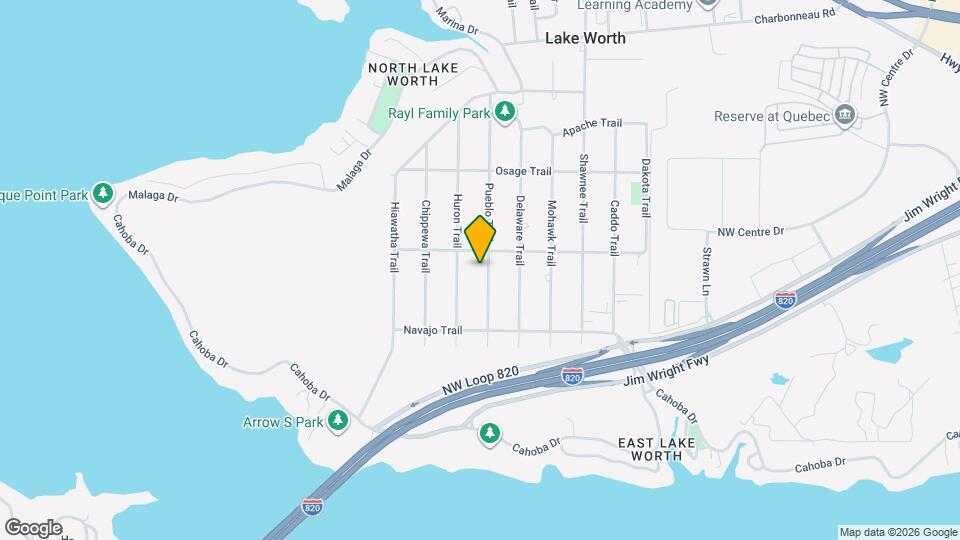 3025 Pueblo Trail Map and Location Details