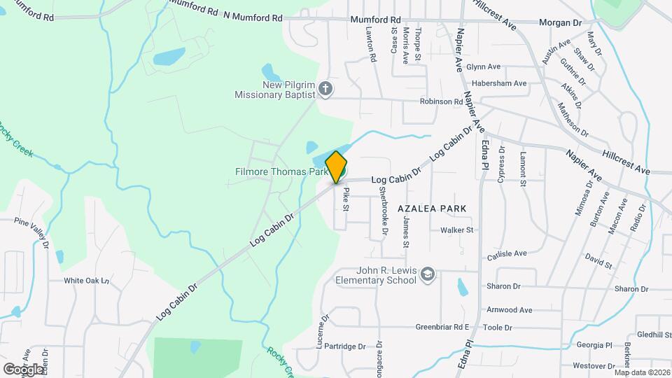 1004 Washington St Map and Location Details