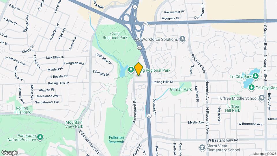 3026 Associated Rd Map and Location Details