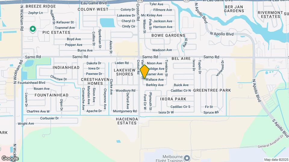 2027 Wallace Ave Map and Location Details