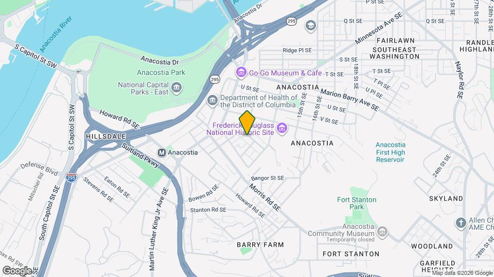 1325 Valley Pl SE Map and Location Details