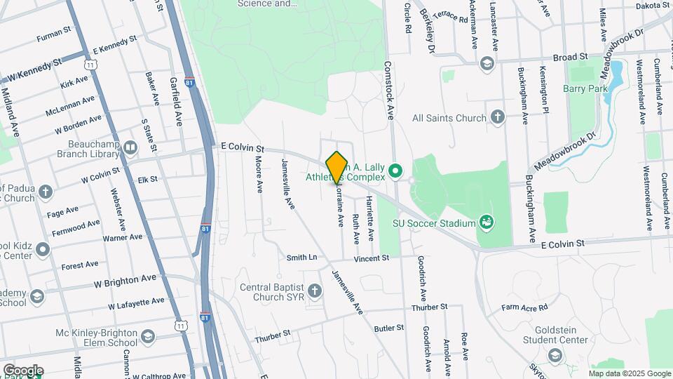 124 Lorraine Ave Mapa y Detalles de la Ubicación