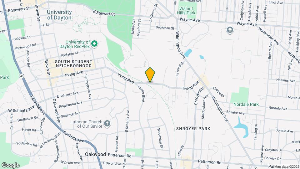 950 Irving Ave Map and Location Details