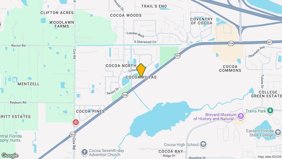 3709 W Malory Ct Map and Location Details