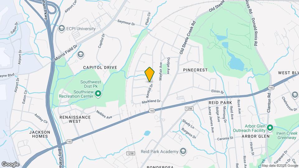 2846 Kenhill Dr Mapa y Detalles de la Ubicación