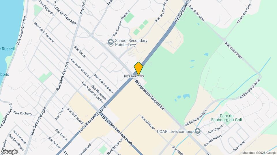 1111 Alphonse-Desjardins Boul Map and Location Details