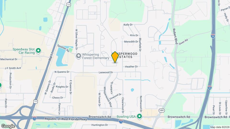 534 Claiborne Trails Dr Map and Location Details