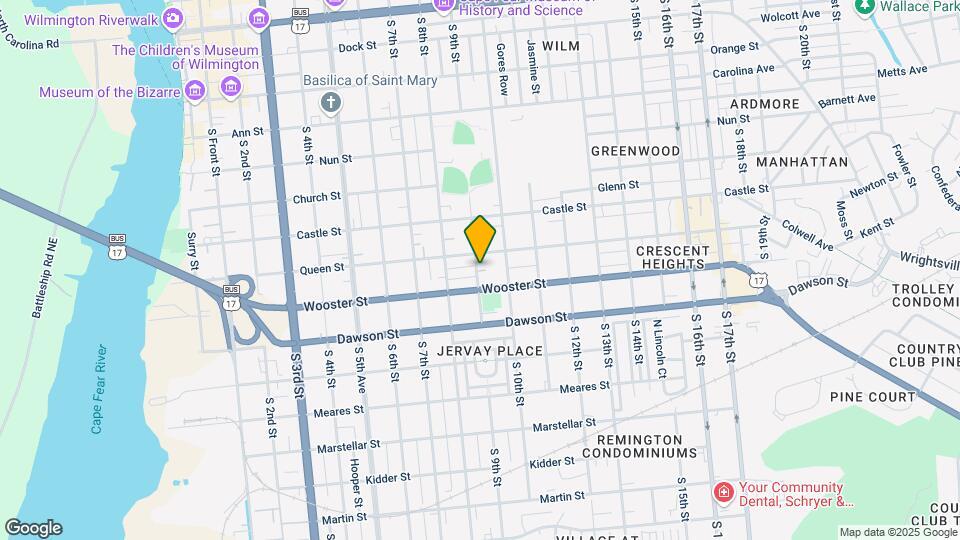 709 S 9th St Map and Location Details