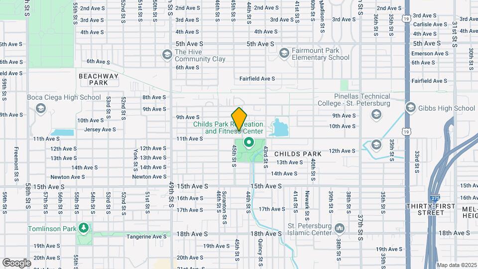 1051 44th St S Map and Location Details