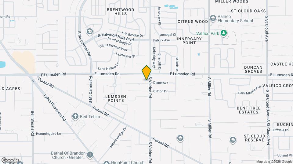 2020 Lee Dr Mapa y Detalles de la Ubicación