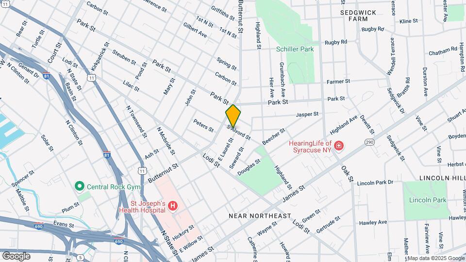 301 S Alvord St Map and Location Details