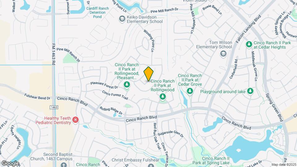 4511 Crossvale Ridge Ln Map and Location Details