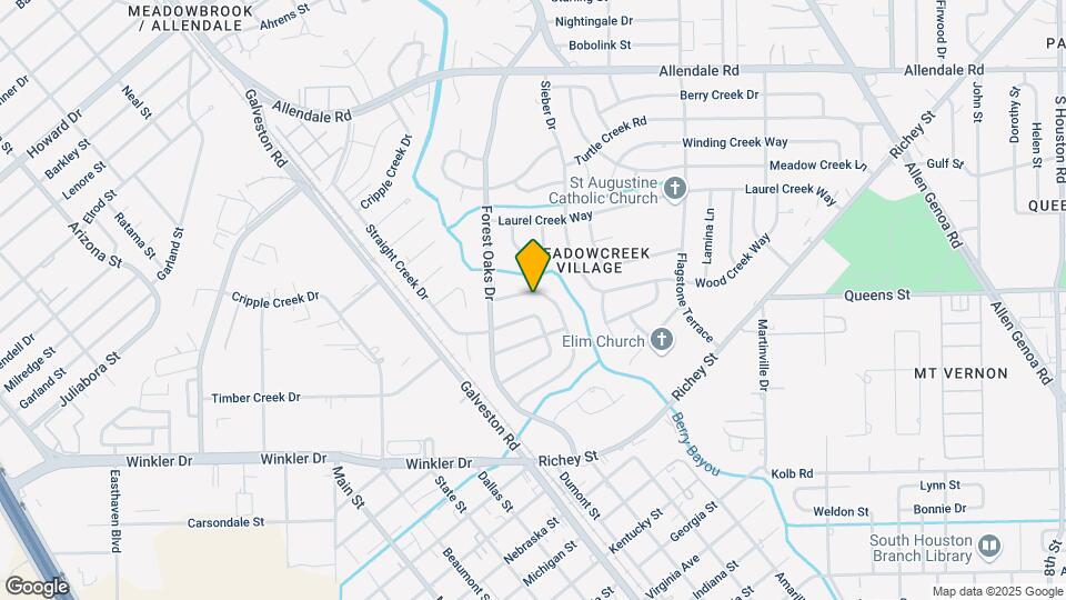 5430 N Crooked Creek Dr Map and Location Details