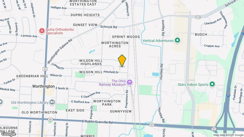 1140 Eastfield Rd Mapa y Detalles de la Ubicación