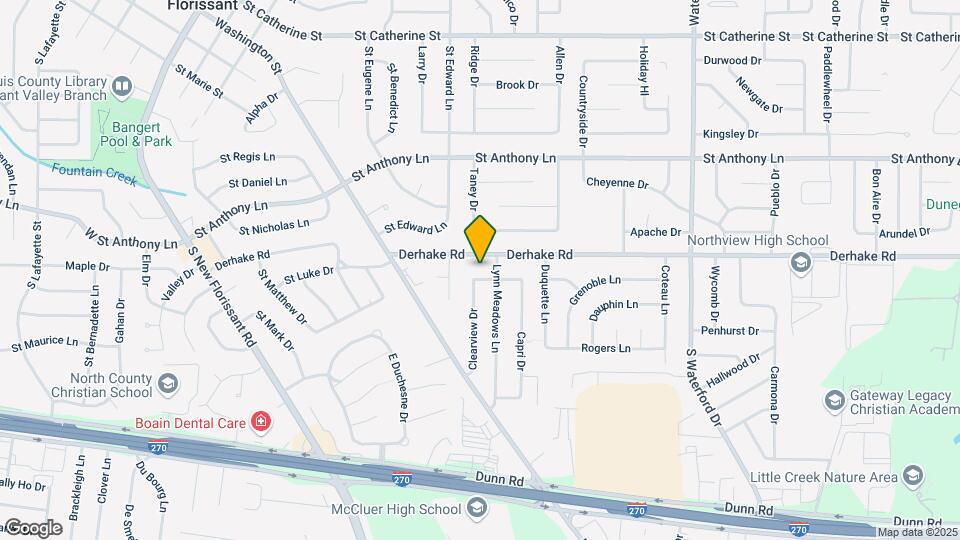745 Northmoor Dr Mapa y Detalles de la Ubicación