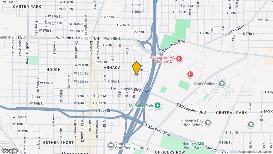 1909 G St, Unit 2 Map and Location Details