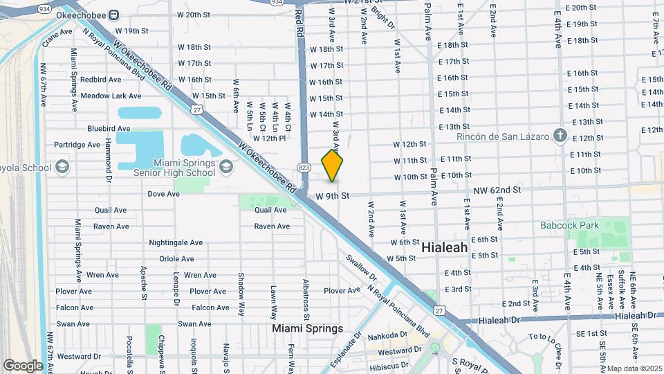 950 W 3rd Ave Mapa y Detalles de la Ubicación