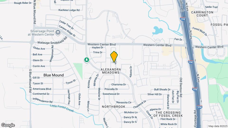 6361 Geneva Ln Map and Location Details