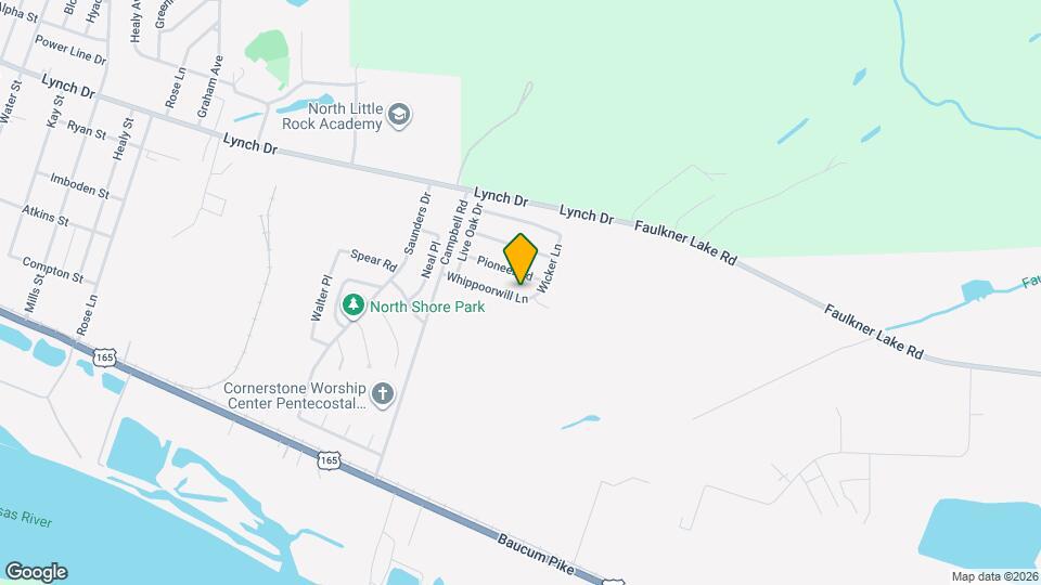 6617 Whippoorwill Ln Map and Location Details