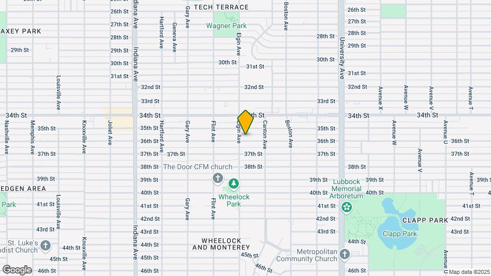 2820 36th St Mapa y Detalles de la Ubicación