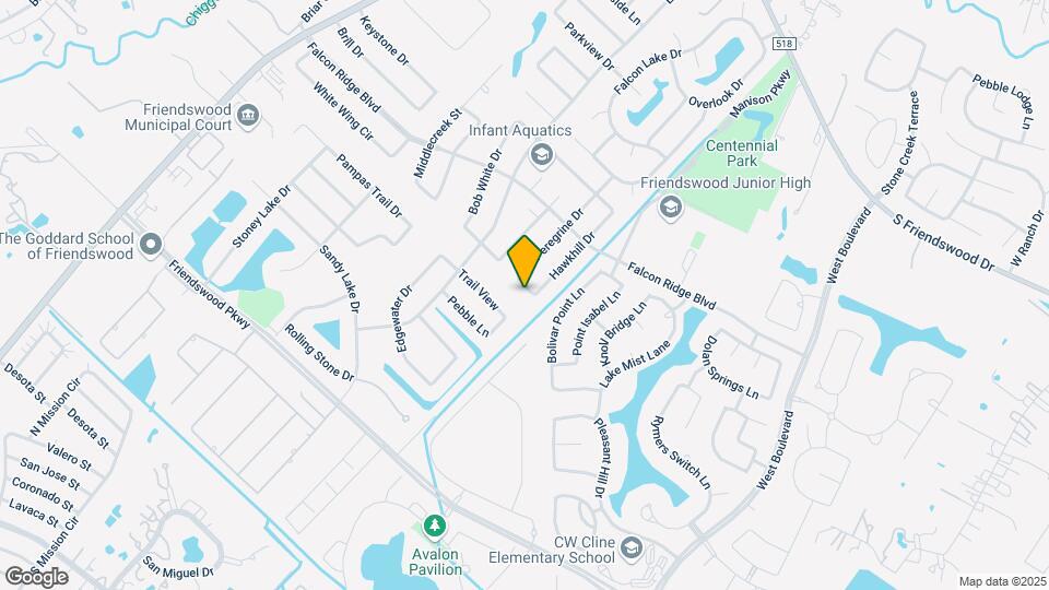 1223 Hawkhill Dr Map and Location Details