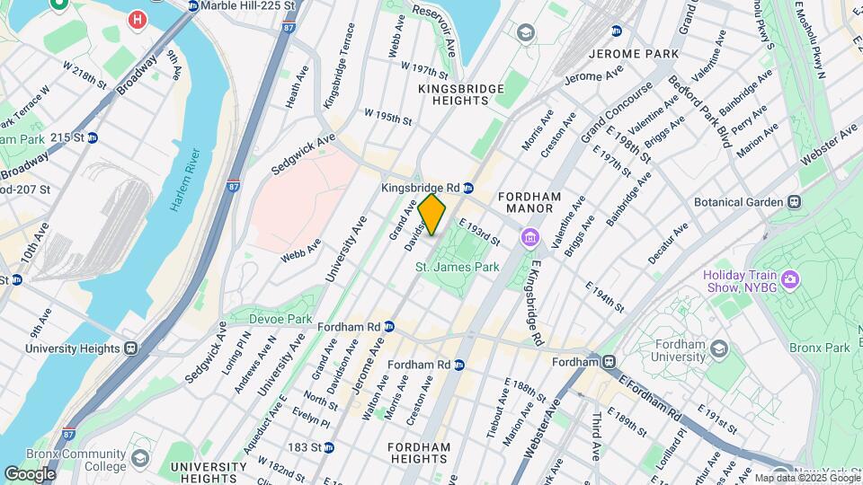 2597 Jerome Ave Map and Location Details