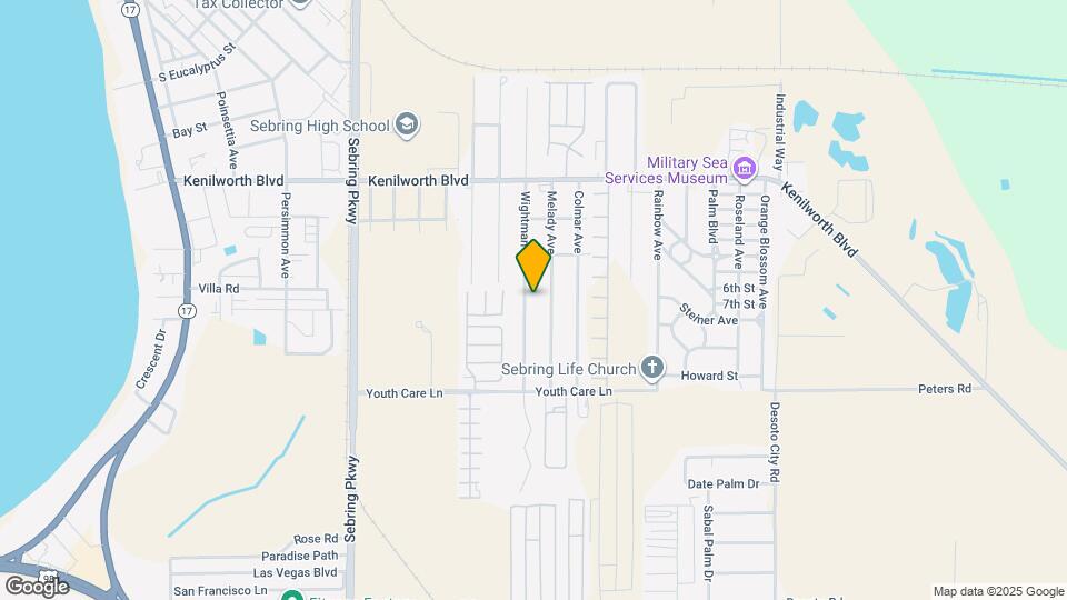 1820 Wightman Ave Map and Location Details