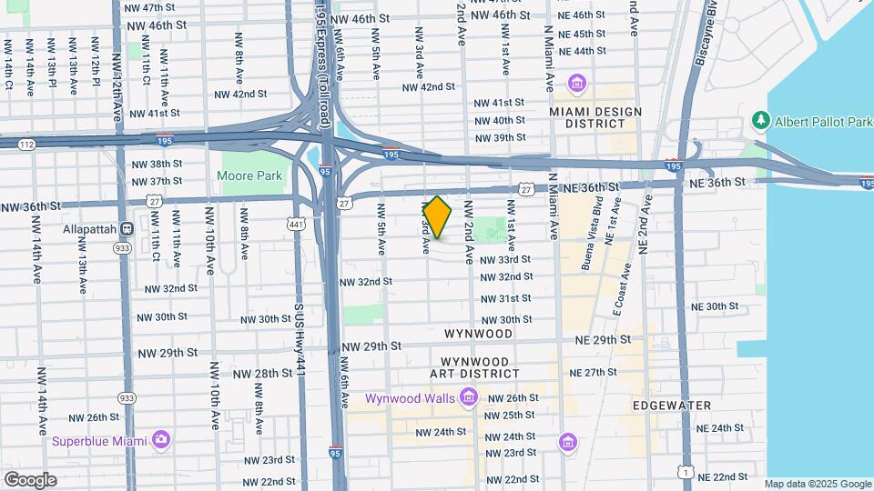 268 NW 34th St Mapa y Detalles de la Ubicación