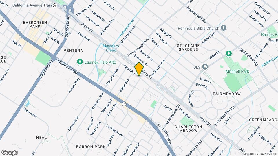 3797 Park Blvd Map and Location Details