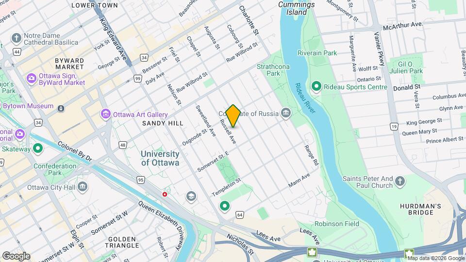 107 Russell Ave Map and Location Details