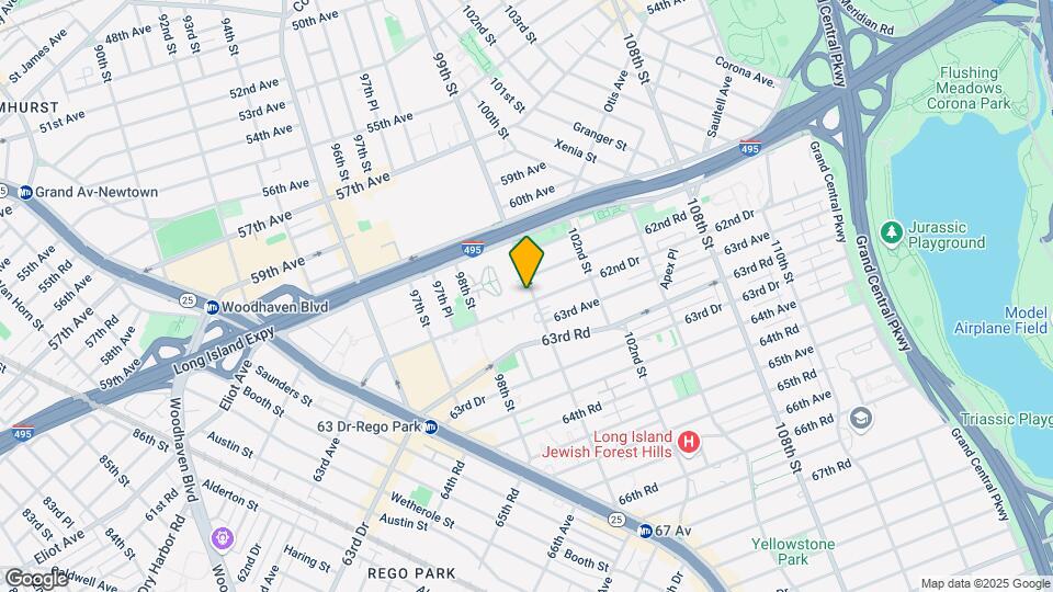 62-42 99th St, Unit 1st Fl 99th ST Mapa y Detalles de la Ubicación