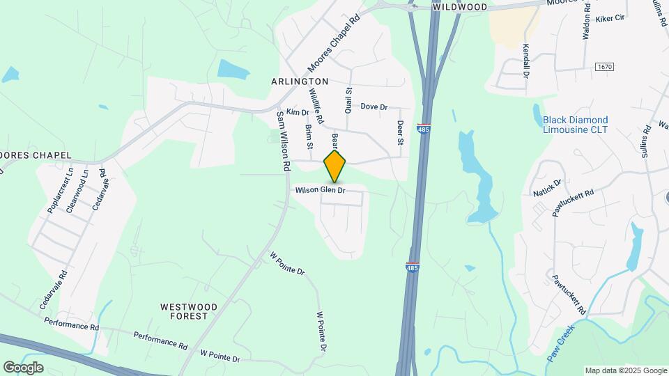 10436 Wilson Glen Dr Map and Location Details
