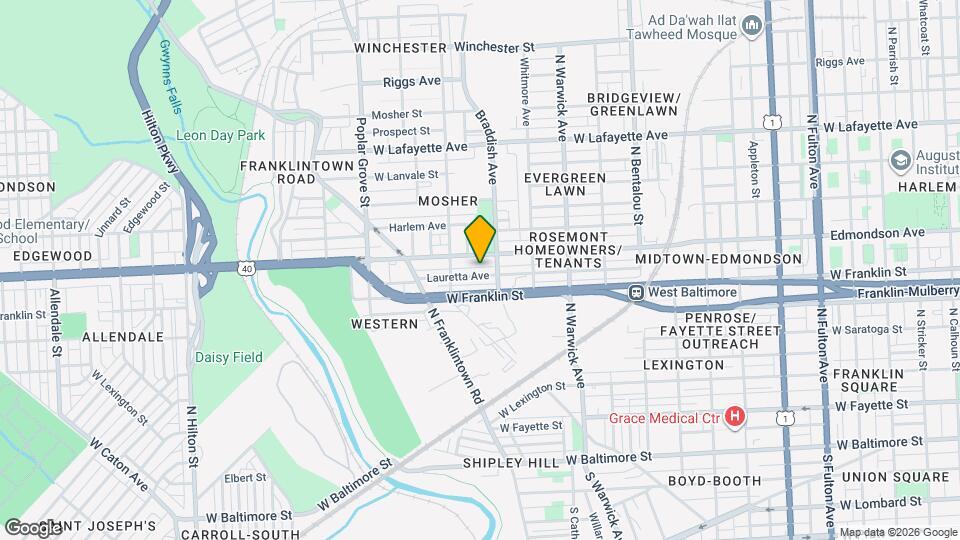 2626 Lauretta Ave Map and Location Details