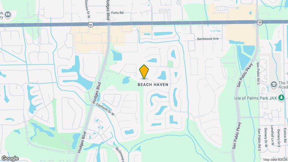 3710 Hawks Bay Ct Map and Location Details