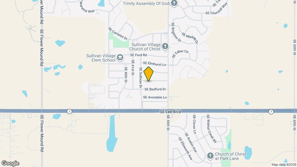 4207 SE Camden Way Map and Location Details
