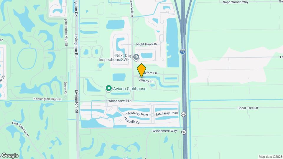 1440 Tiffany Ln Map and Location Details