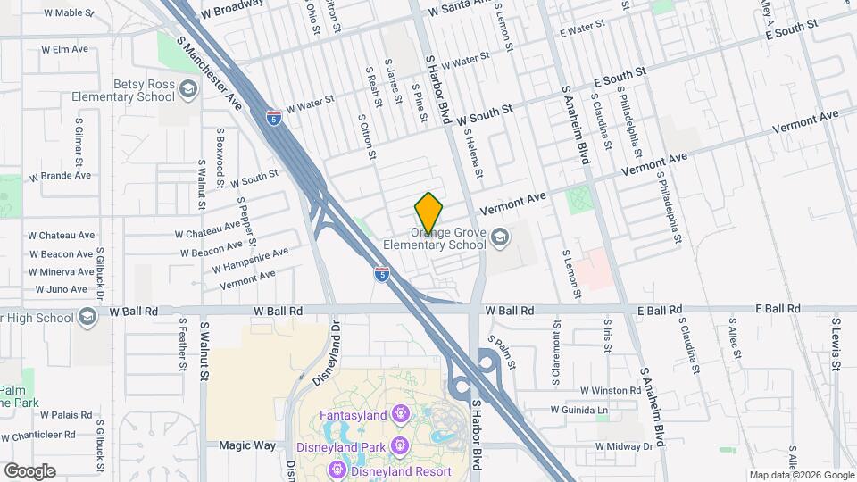 594 W Vermont Ave Map and Location Details