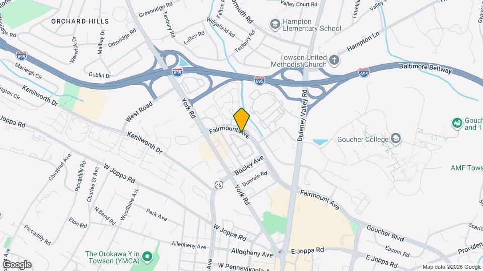 952 Fairmount Ave Map and Location Details