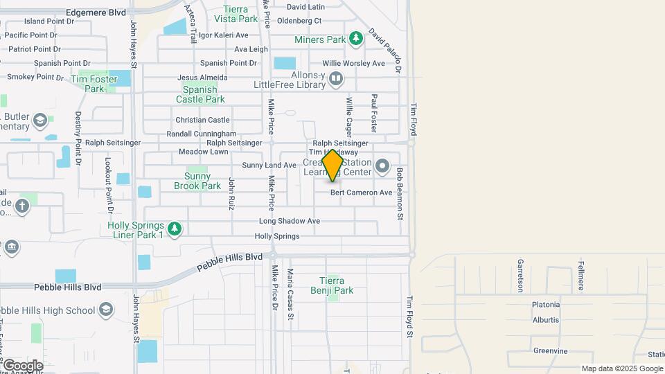 14813 Bert Cameron Ave Map and Location Details