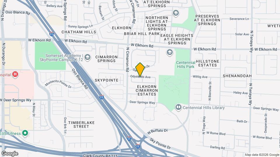 7905 Odysseus Ave Map and Location Details