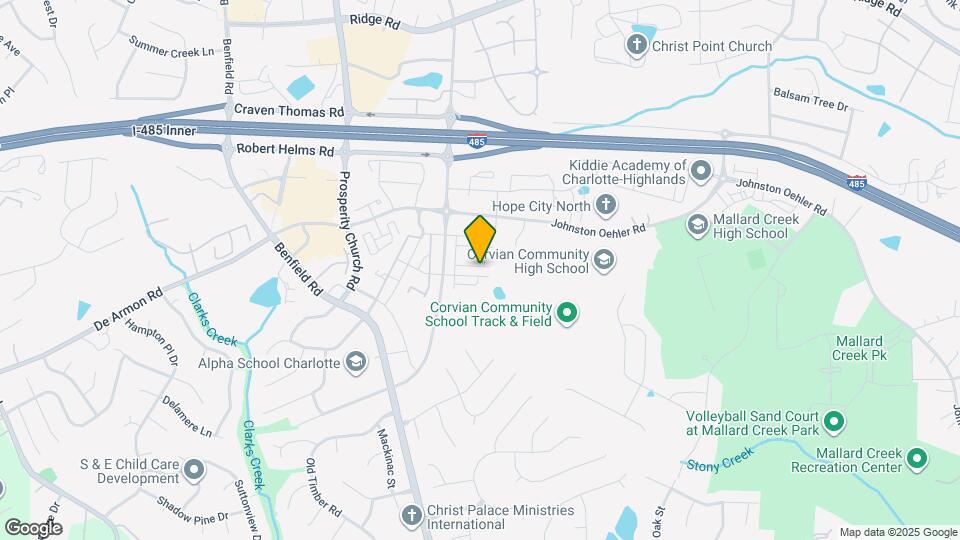 11022 Tournament Dr Mapa y Detalles de la Ubicación