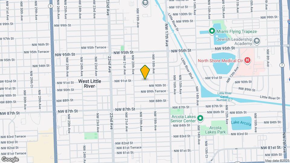 1864 NW 91st St Map and Location Details