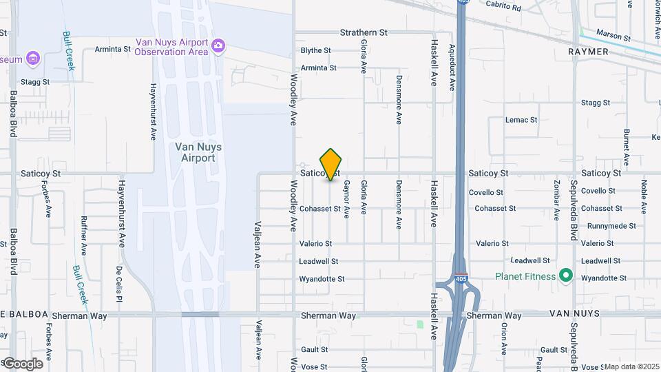 7538 Gaviota Ave Map and Location Details
