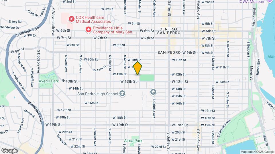 1221 S Meyler St Map and Location Details