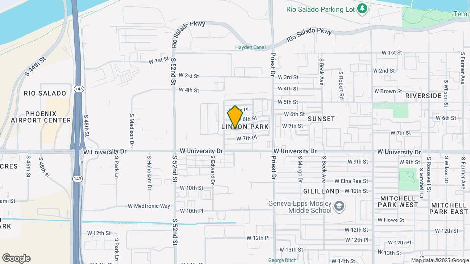 1539 W 7th St Map and Location Details