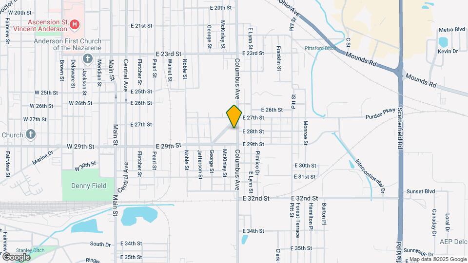 2723 Columbus Ave Map and Location Details
