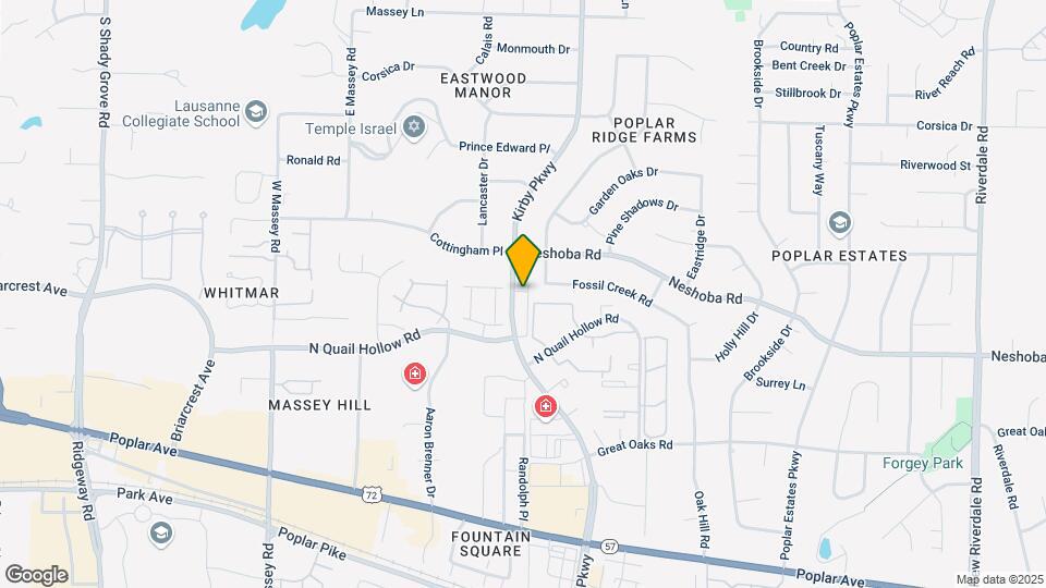 1550 Kirby Pkwy Map and Location Details