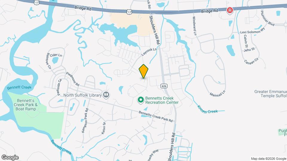 1005 Opal St Map and Location Details